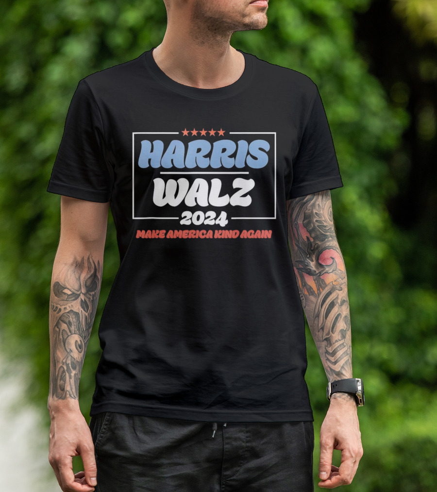 Harris Walz 2024 Make America Kind Again T-Shirt