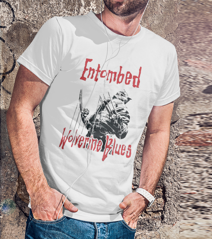 Entombed Wolverine Blues Album Cover T-Shirt