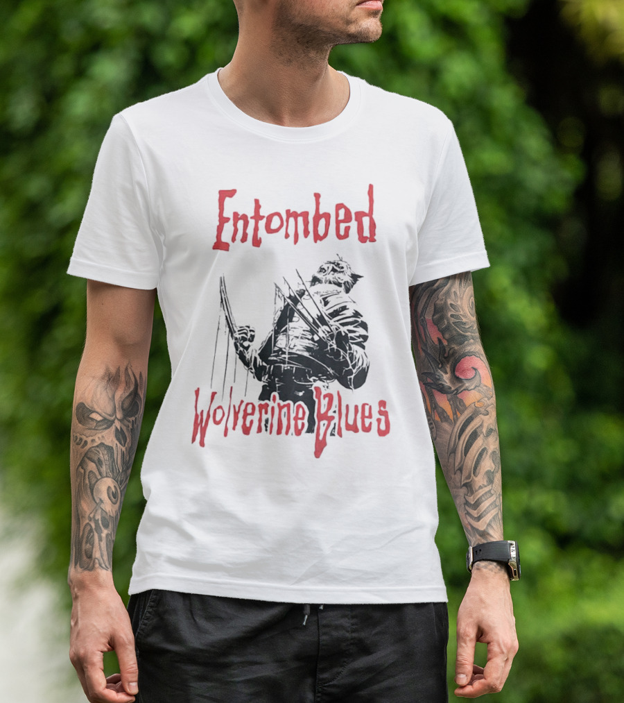 Entombed Wolverine Blues Album Cover T-Shirt