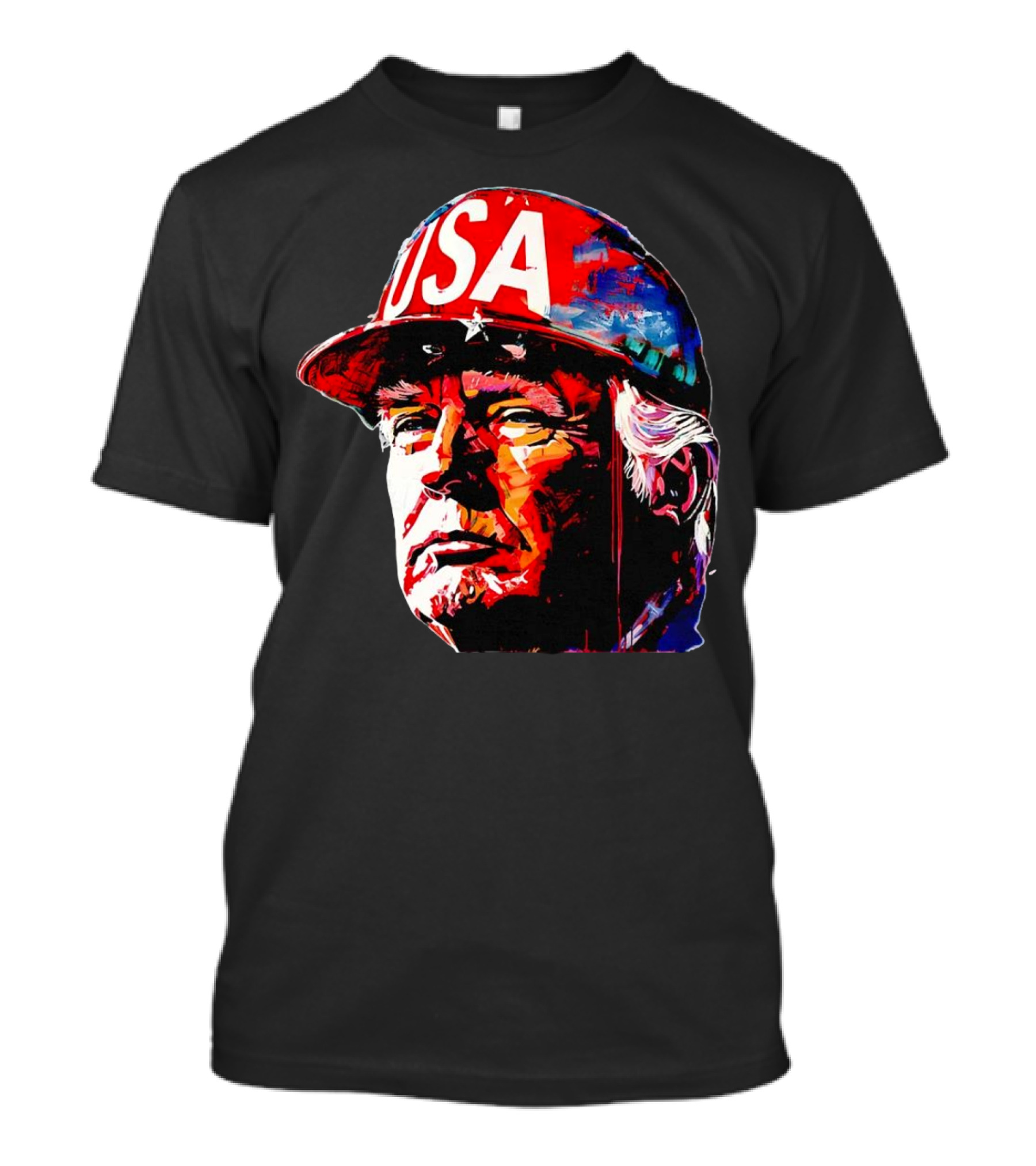 Donald Trump USA Red Wave Patriot Maga T-Shirt