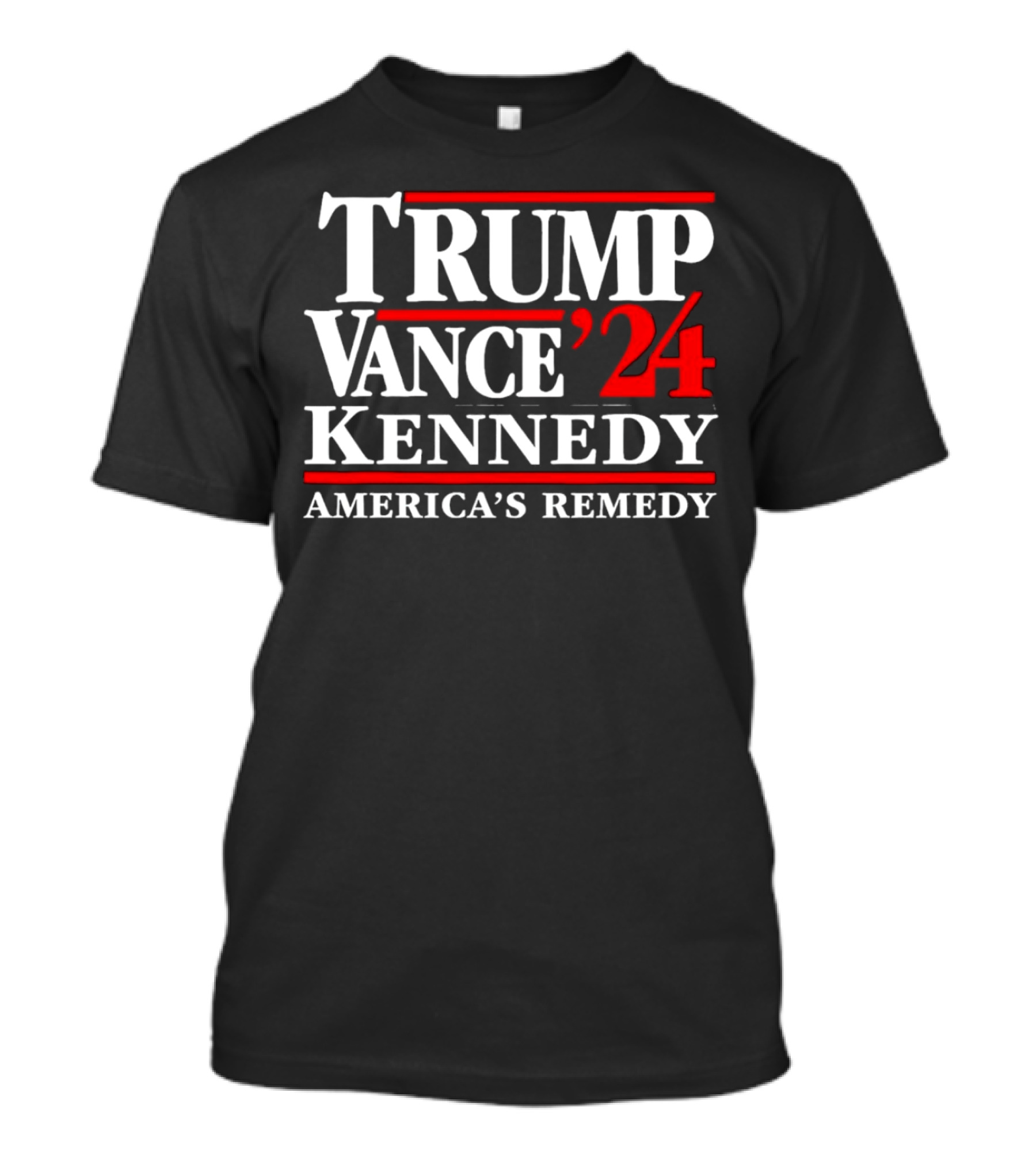 Trump Vance '24 Kennedy America's Remedy T-Shirt