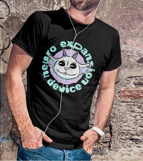 Neuro Expansion Device Alien Cat T-Shirt