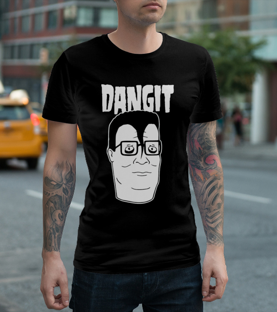 Danzig Hair Hank Hill Dangit T-Shirt
