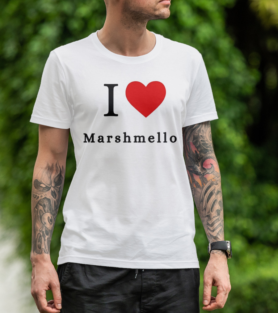 I ❤️ Marshmello T-Shirt