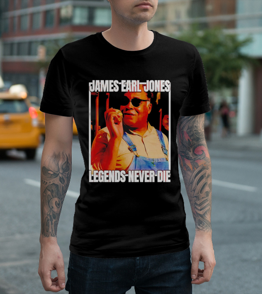 James Earl Jones Legends Never Die Iconic T-Shirt