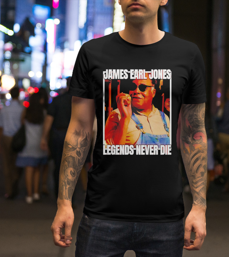 James Earl Jones Legends Never Die Iconic T-Shirt