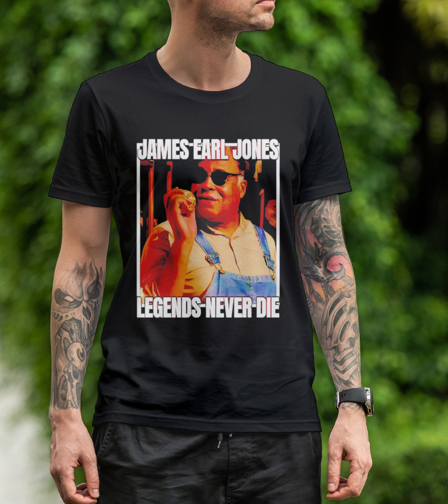James Earl Jones Legends Never Die Iconic T-Shirt