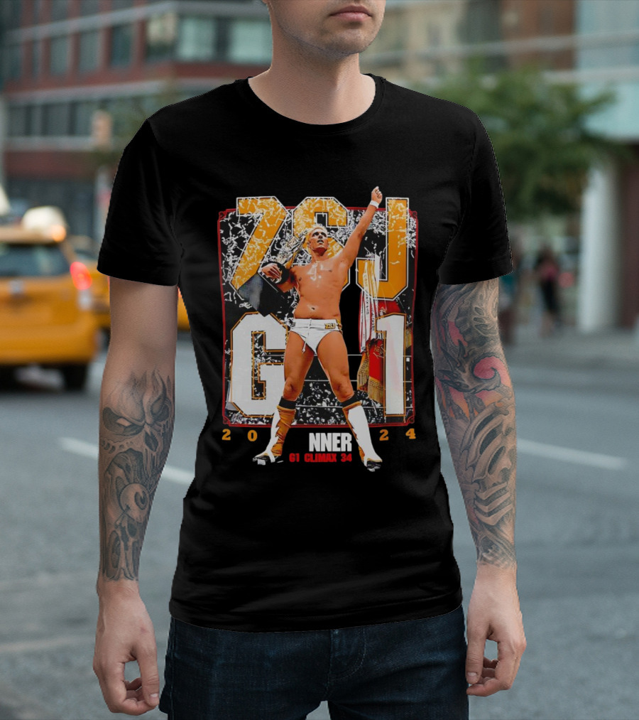 Zack Sabre Jr G1 Climax 2024 Winner G1 Climax 34 T-Shirt