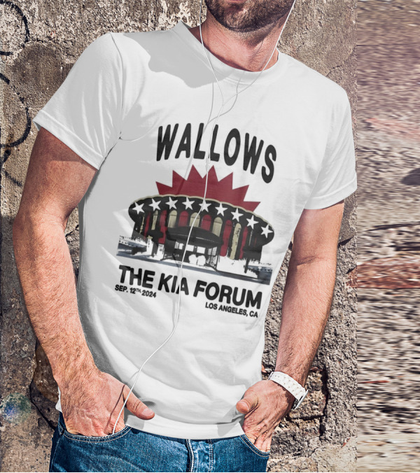 Wallows The Kia Forum Los Angeles Sep. 12th T-Shirt