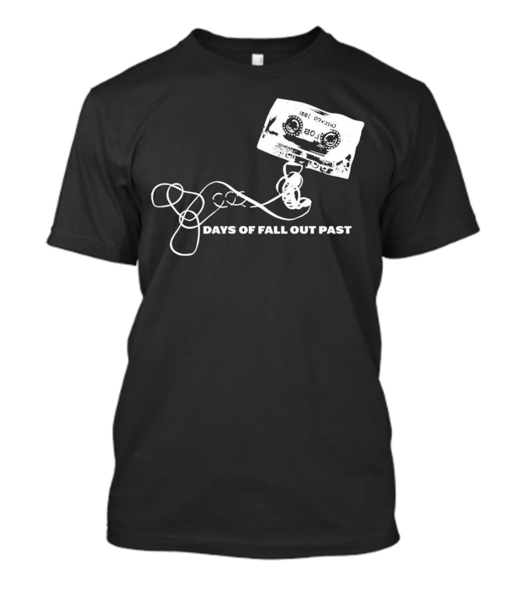 Days Of Fall Out Past Cassette Tape T-Shirt