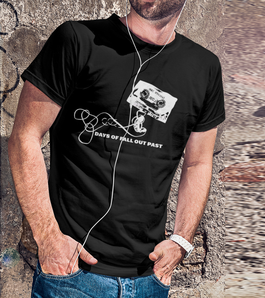 Days Of Fall Out Past Cassette Tape T-Shirt