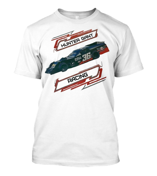 Hunter Gant Nascar Racing Car 36 T-Shirt