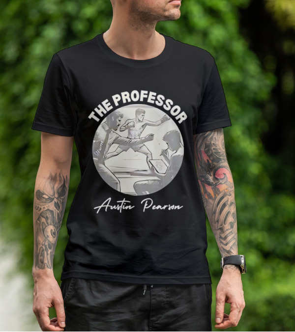 The Professor Austin Pearson Boxing Sketch T-Shirt