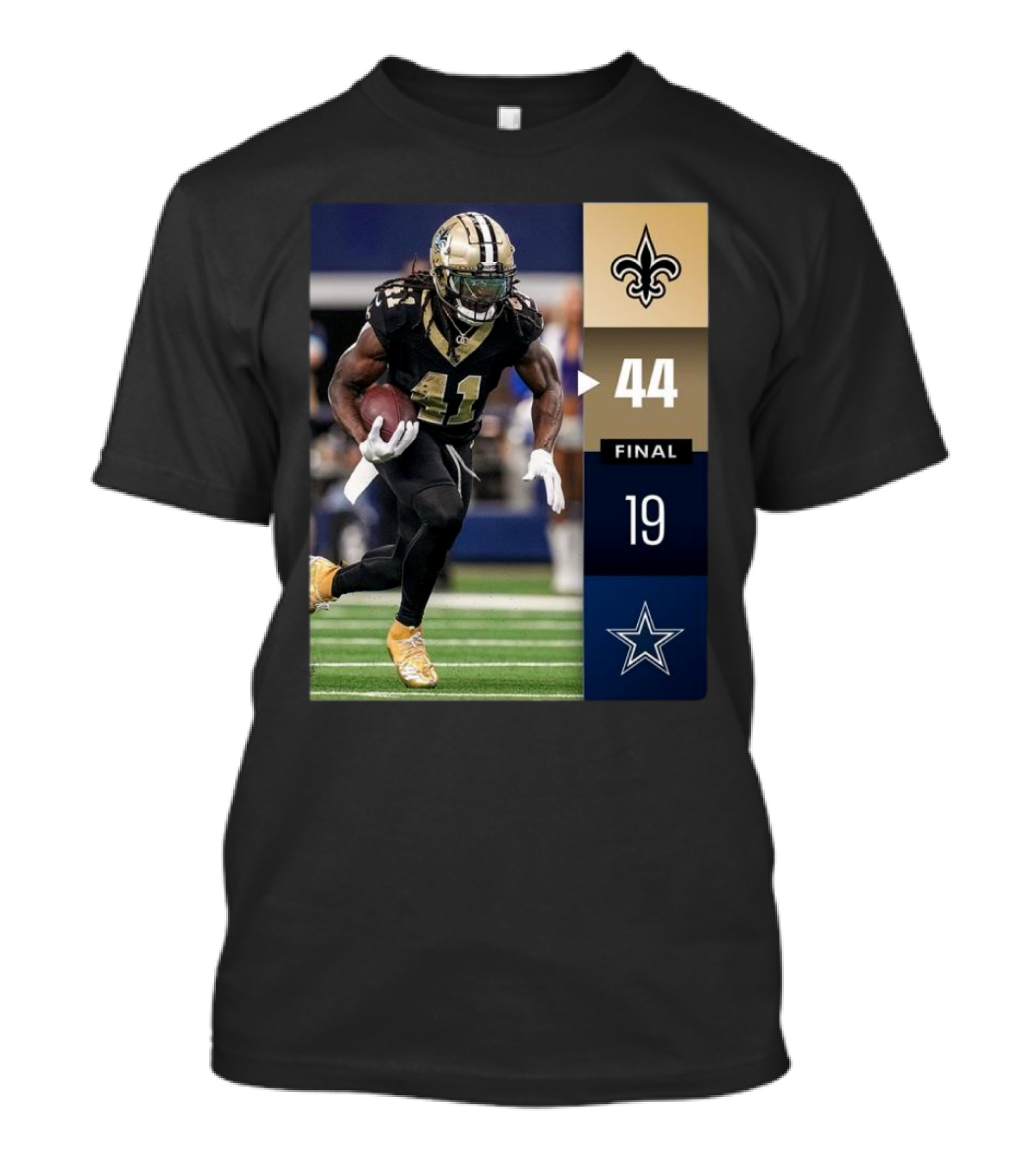 New Orleans Saints 44 19 Dallas Cowboys 2024 NFL Week 2 Final Score Victory Highlights T-Shirt