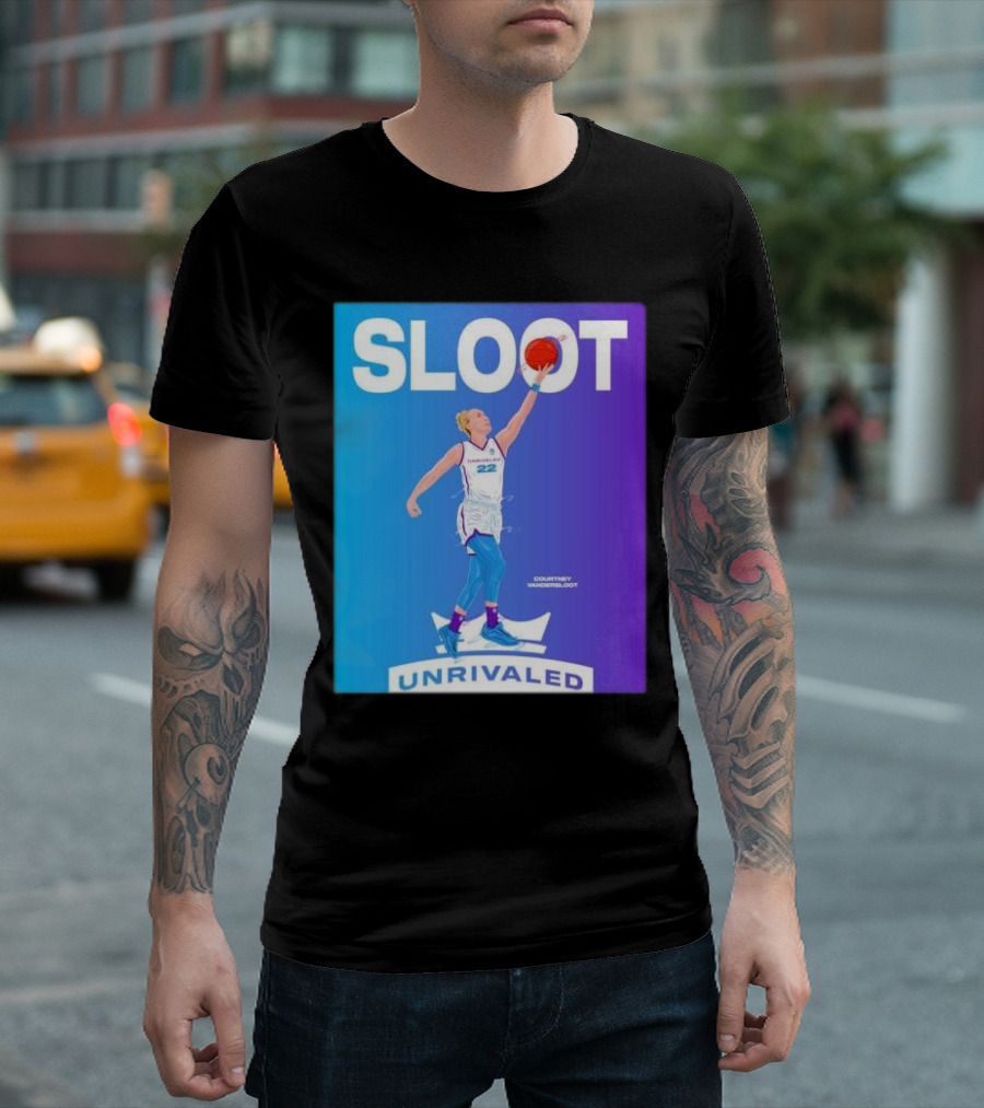 Sloot Unrivaled Courtney Vandersloot New York Liberty T-Shirt