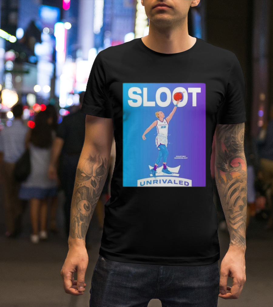 Sloot Unrivaled Courtney Vandersloot New York Liberty T-Shirt