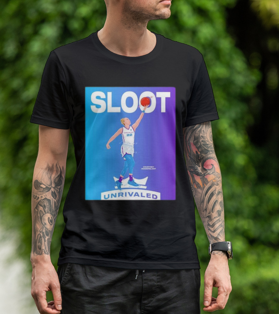 Sloot Unrivaled Courtney Vandersloot New York Liberty T-Shirt