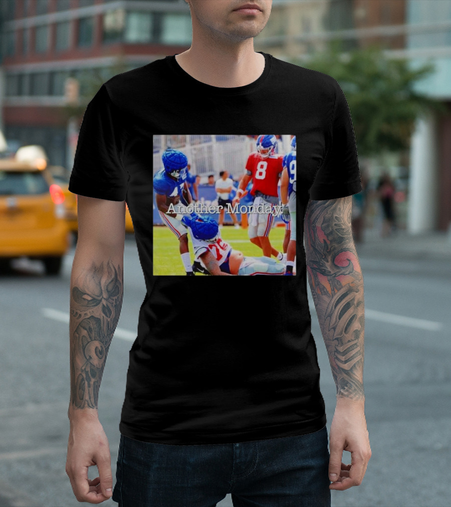 The Giants Season in a Nutshell Another Monday Football Humor T-Shirt