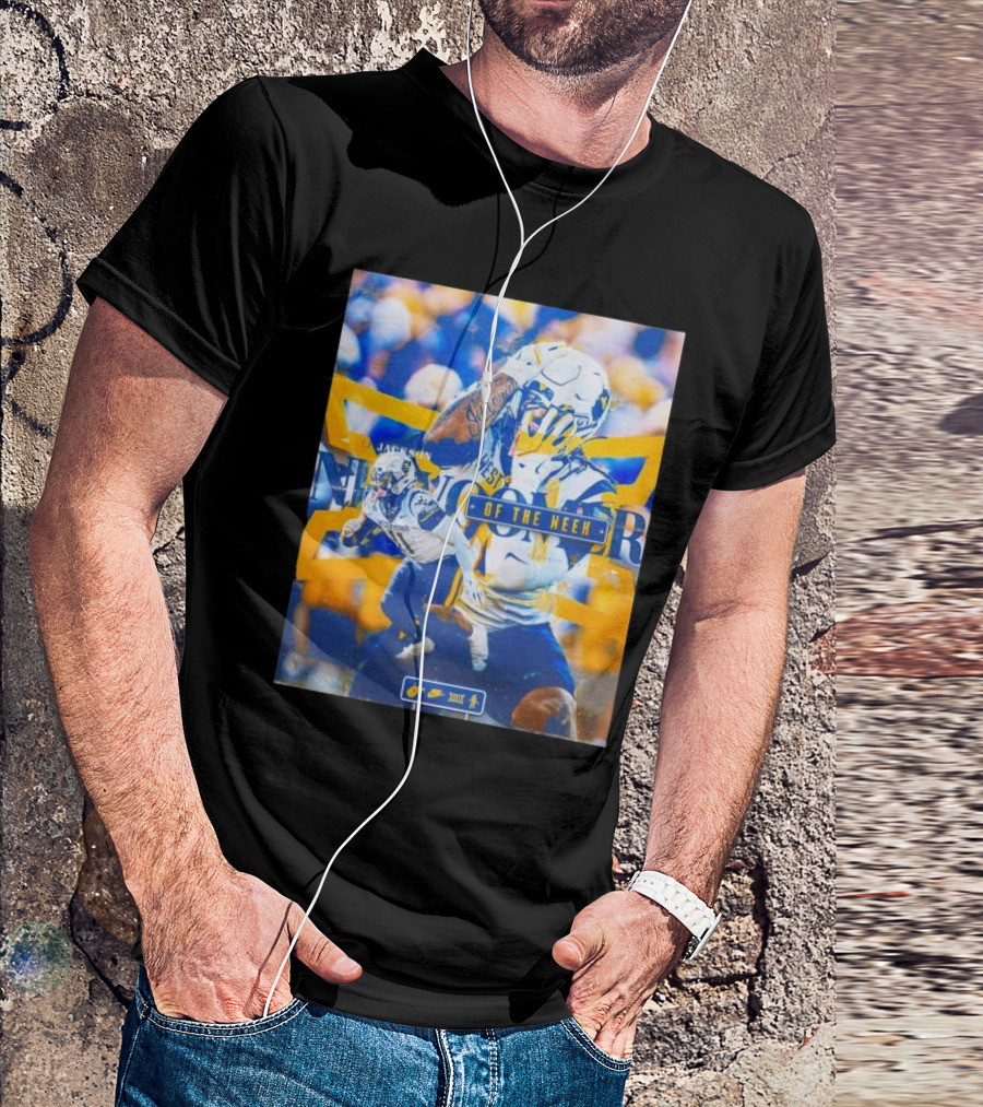West Virginia Mountaineers TJ Jackson Player Of The Week T-Shirt