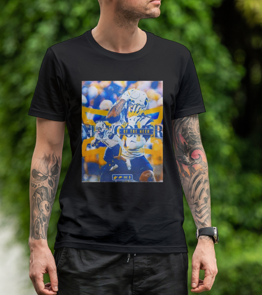 West Virginia Mountaineers TJ Jackson Player Of The Week T-Shirt