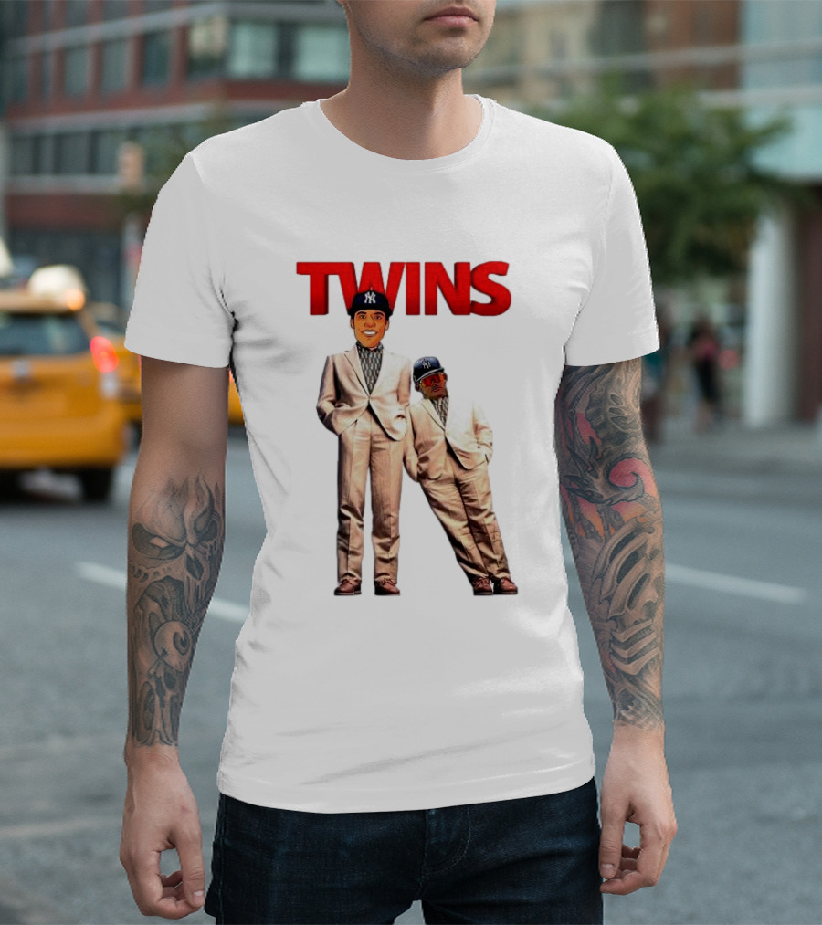 TWINS Juan Soto Jasson Dominguez New York Yankees T-Shirt