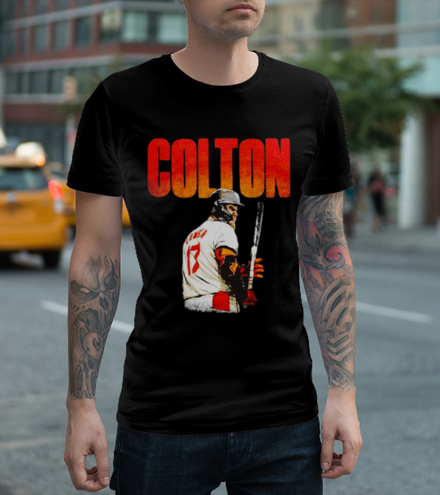 Colton Cowser Baltimore Orioles Baseball Player Number 17 T-Shirt