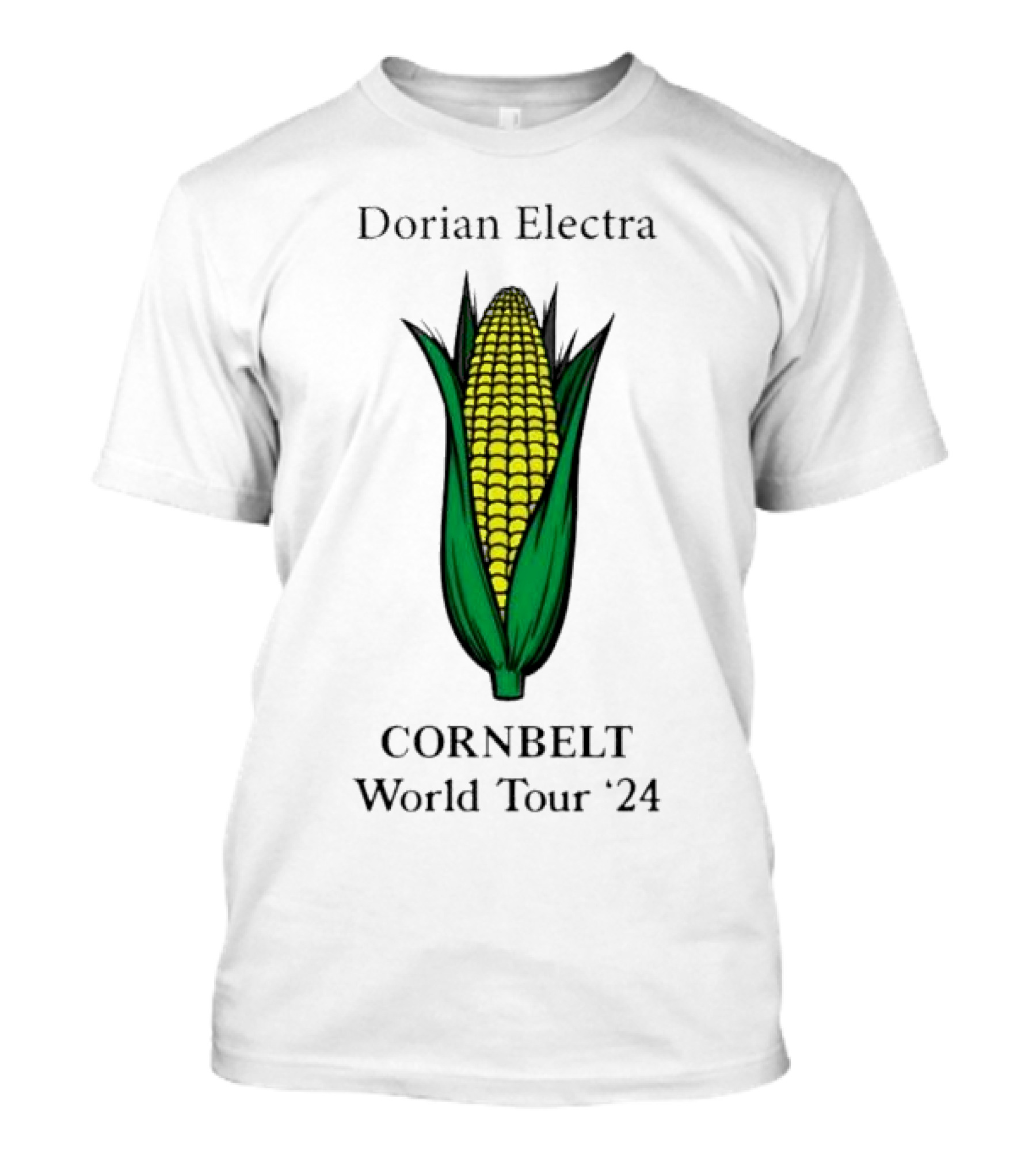 Dorian Electra Cornbelt World Tour '24 Corn T-Shirt