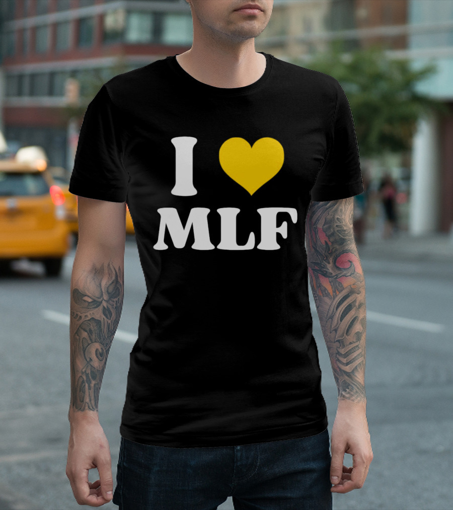 I Love MLF Matt LaFleur Green Bay Packers Fan Gear T-Shirt