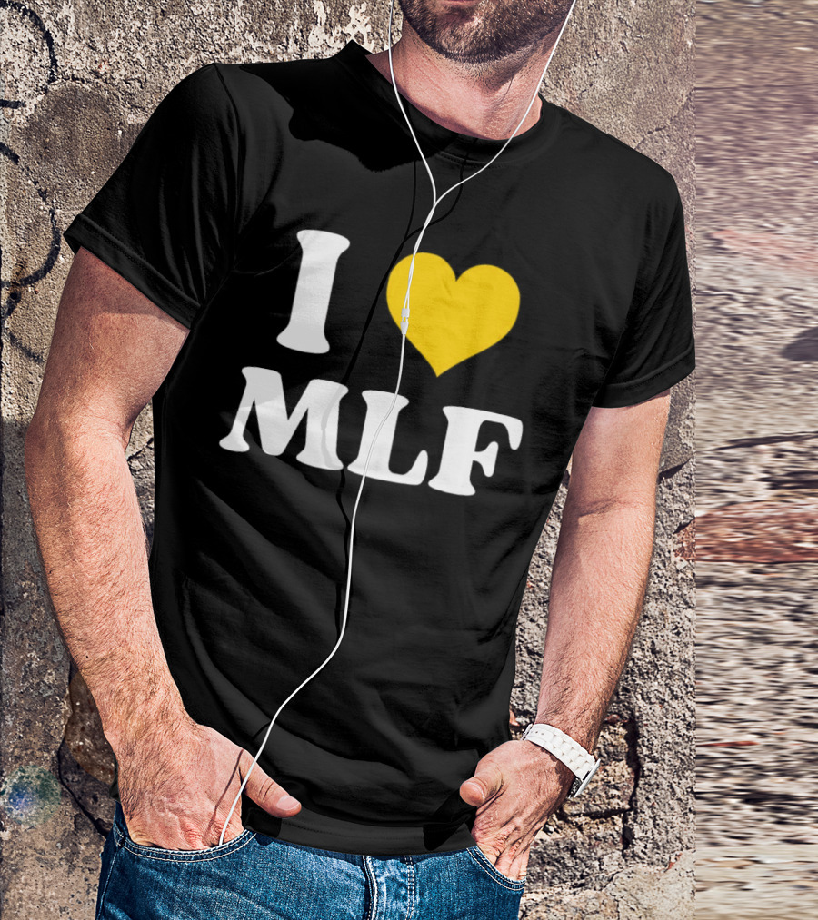 I Love MLF Matt LaFleur Green Bay Packers Fan Gear T-Shirt