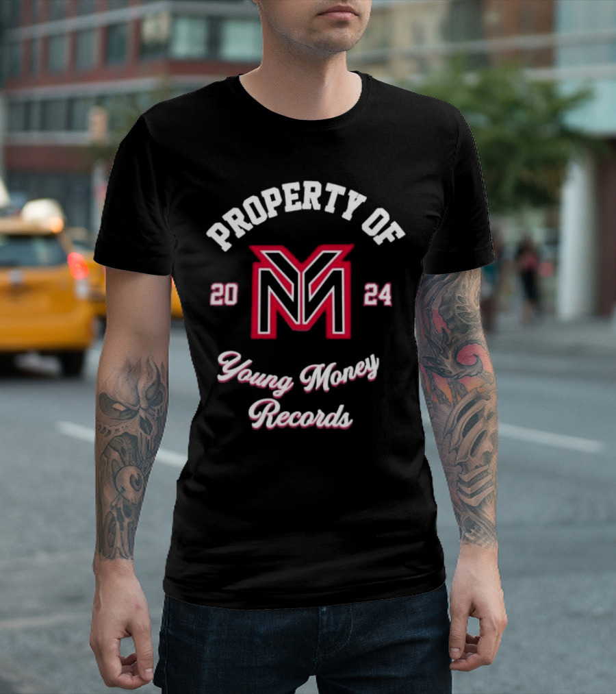 Property Of Young Money Records 2024 MN T-Shirt