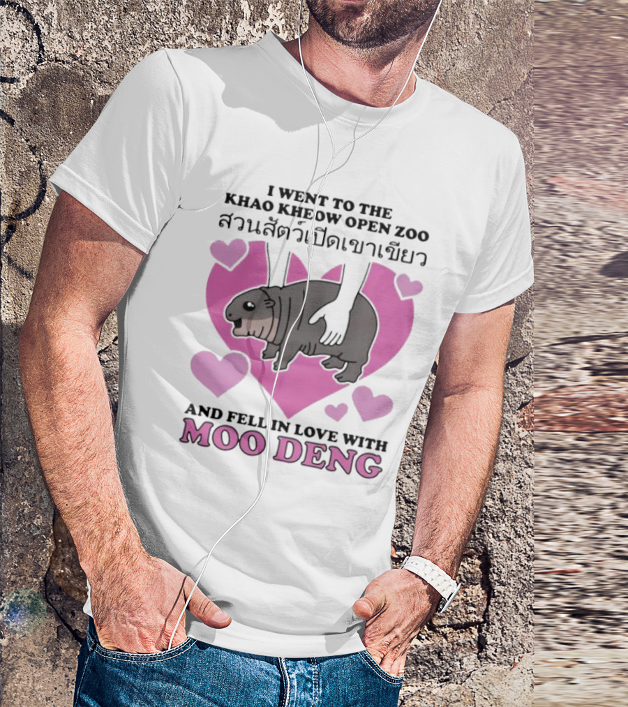 I Went To The Khao Kheow Open Zoo And Fell In Love With Moo Deng T-Shirt