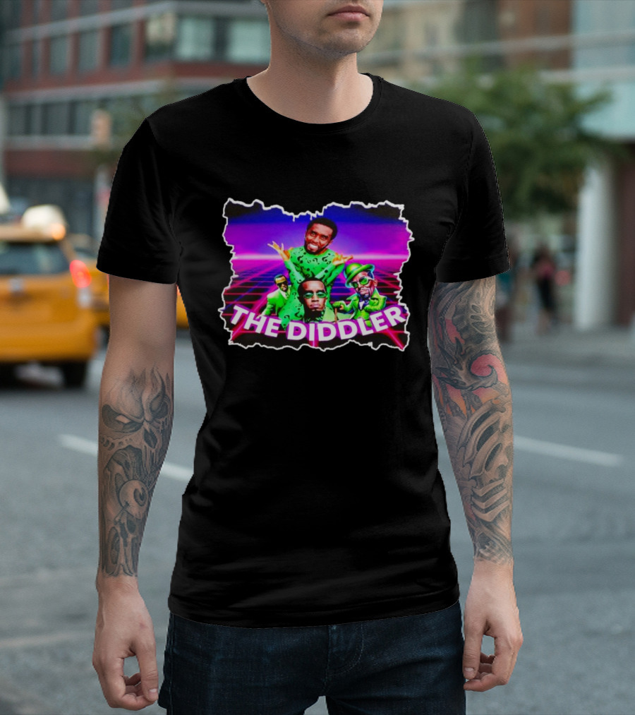 The Diddler Neon Riddler T-Shirt