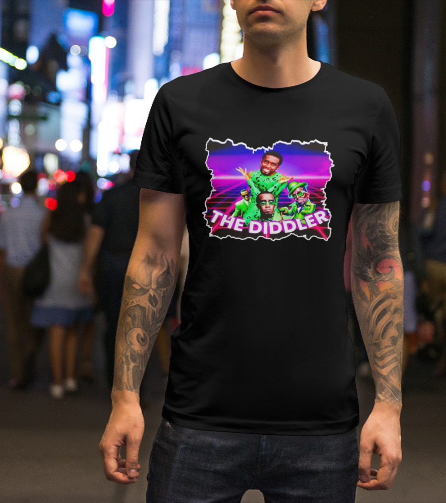 The Diddler Neon Riddler T-Shirt