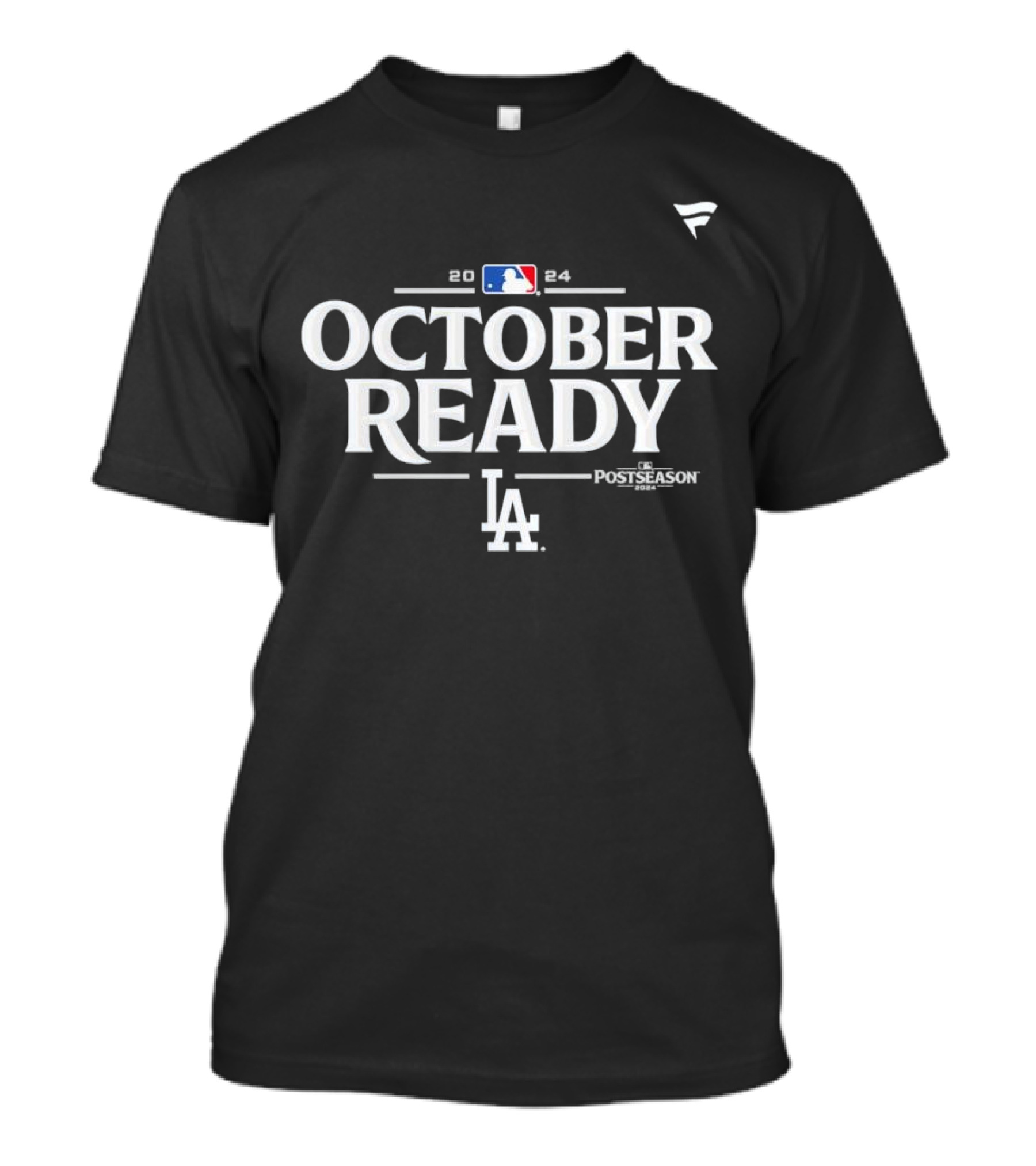 Los Angeles Dodgers October Ready 2024 MLB Postseason LA T-Shirt