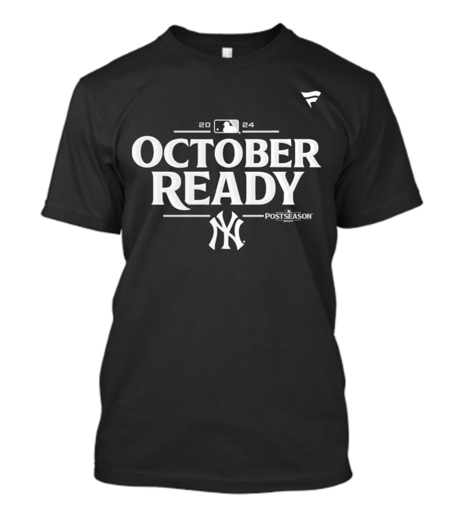 New York Yankees 2024 October Ready MLB Postseason Yankees T-Shirt