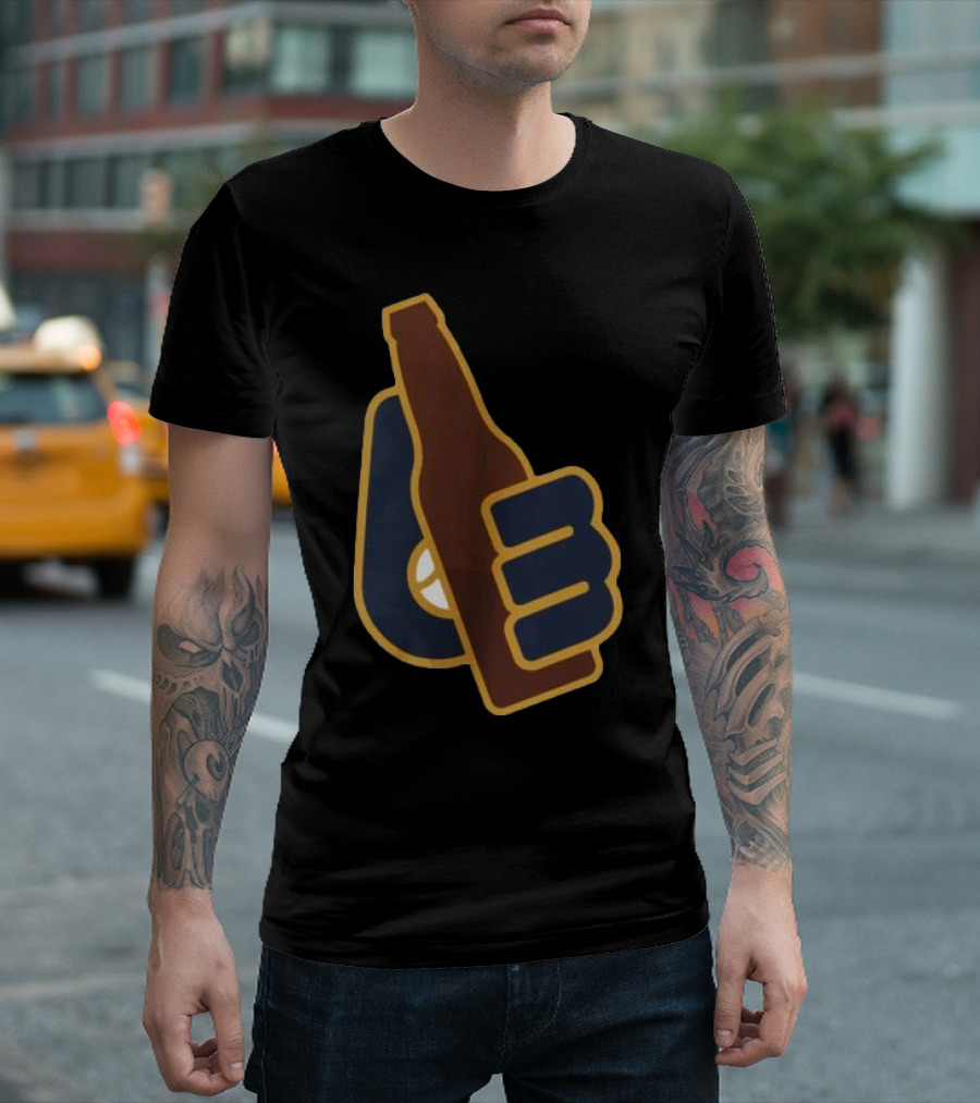Milwaukee Brewers Baseball Beer T-Shirt
