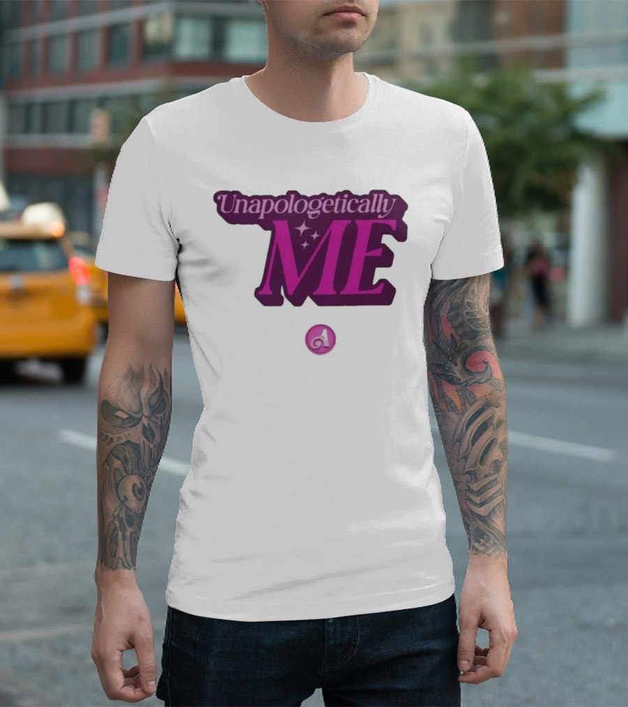Unapologetically Me A Icon Pink Star T-Shirt