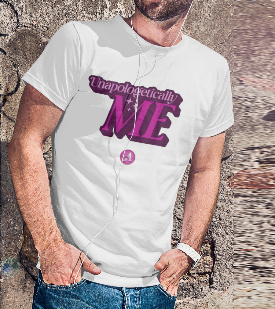 Unapologetically Me A Icon Pink Star T-Shirt