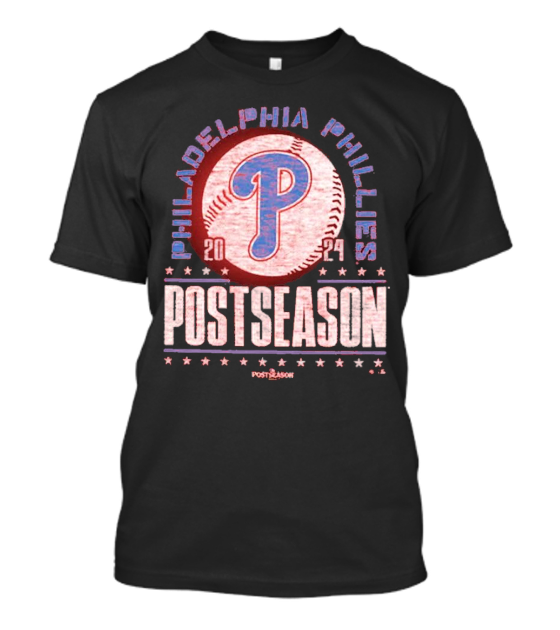 Philadelphia Phillies 2024 Postseason Red October Baseball T-Shirt