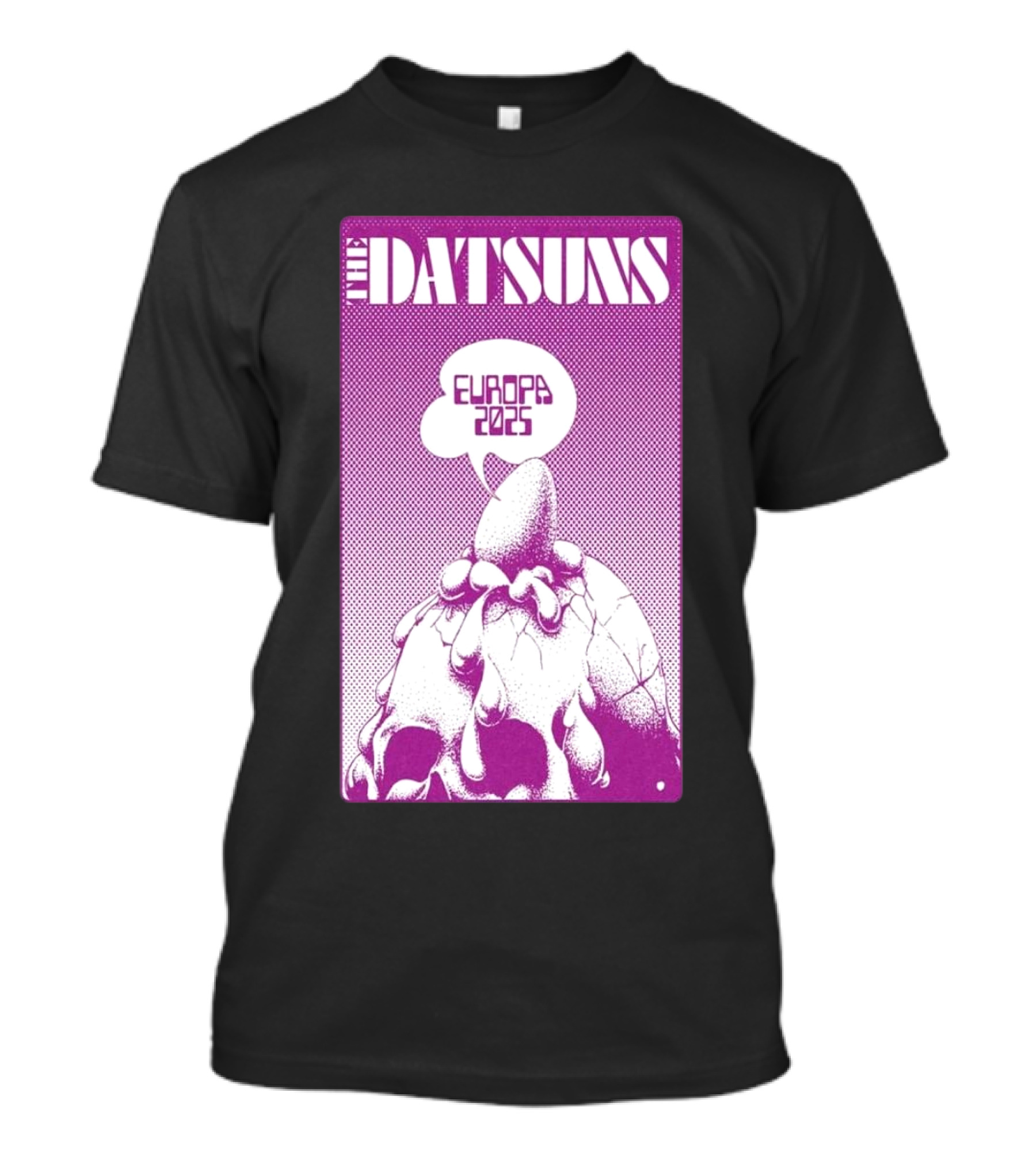 The Datsuns Europa 2025 Skull T-Shirt