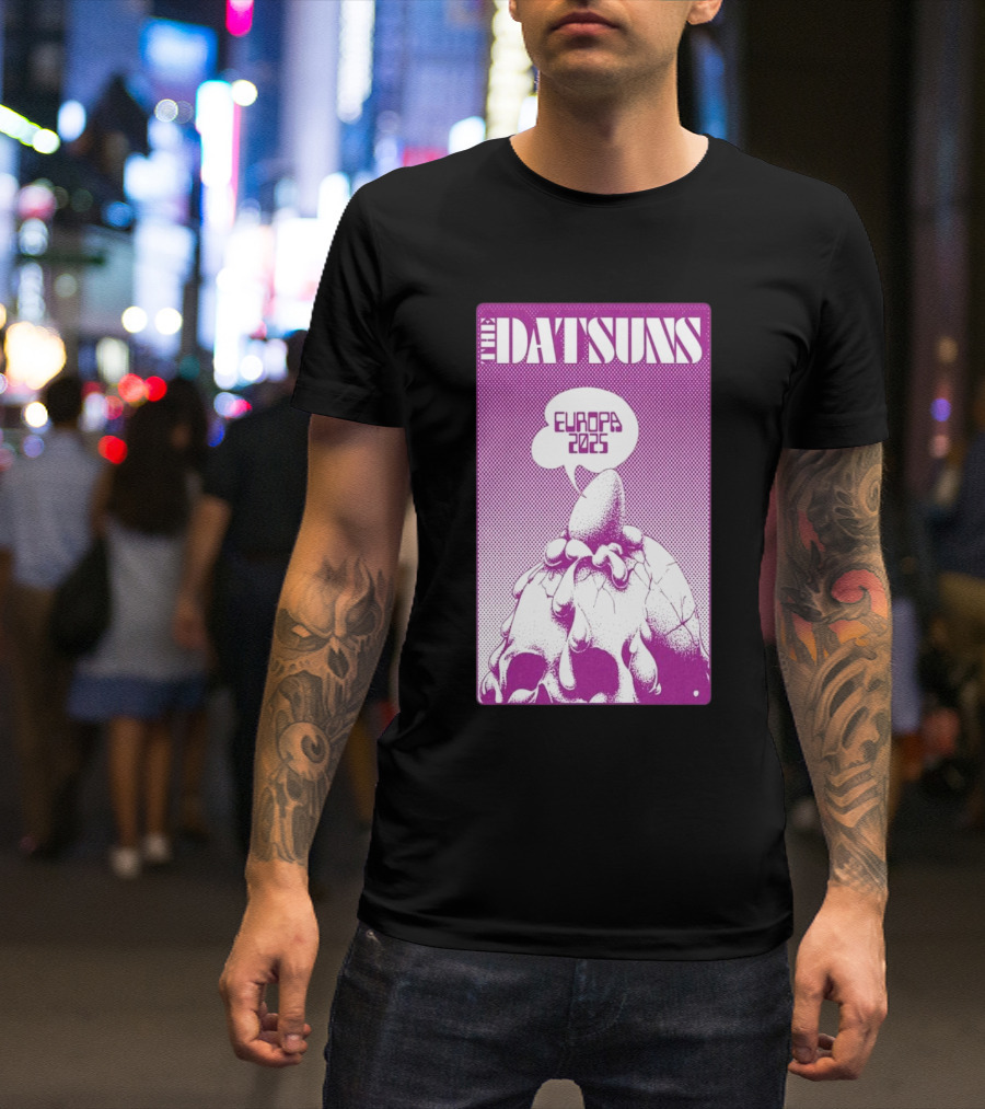 The Datsuns Europa 2025 Skull T-Shirt