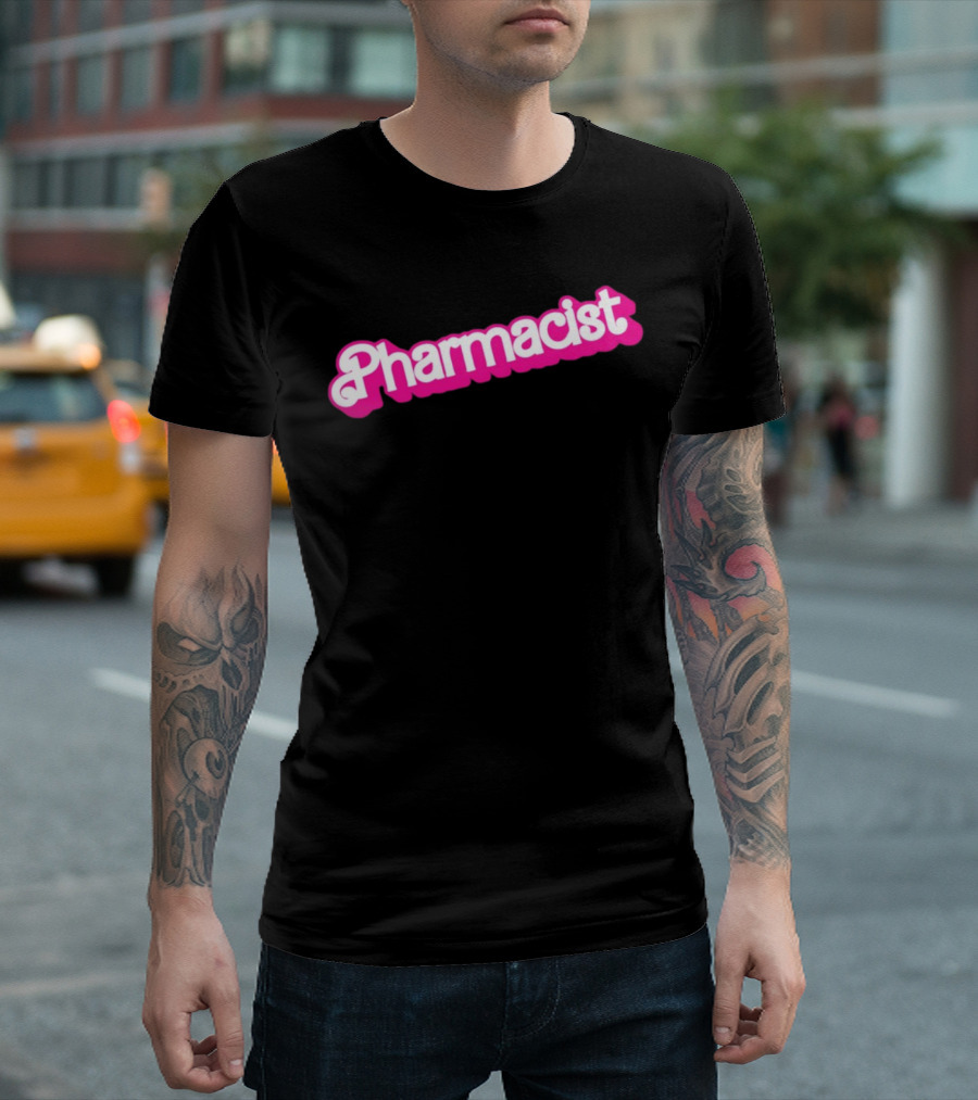 Codebluememes Pharmacist Pink T-Shirt