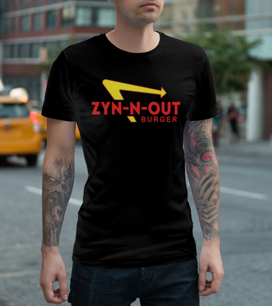 Zyn-N-Out Burger T-Shirt