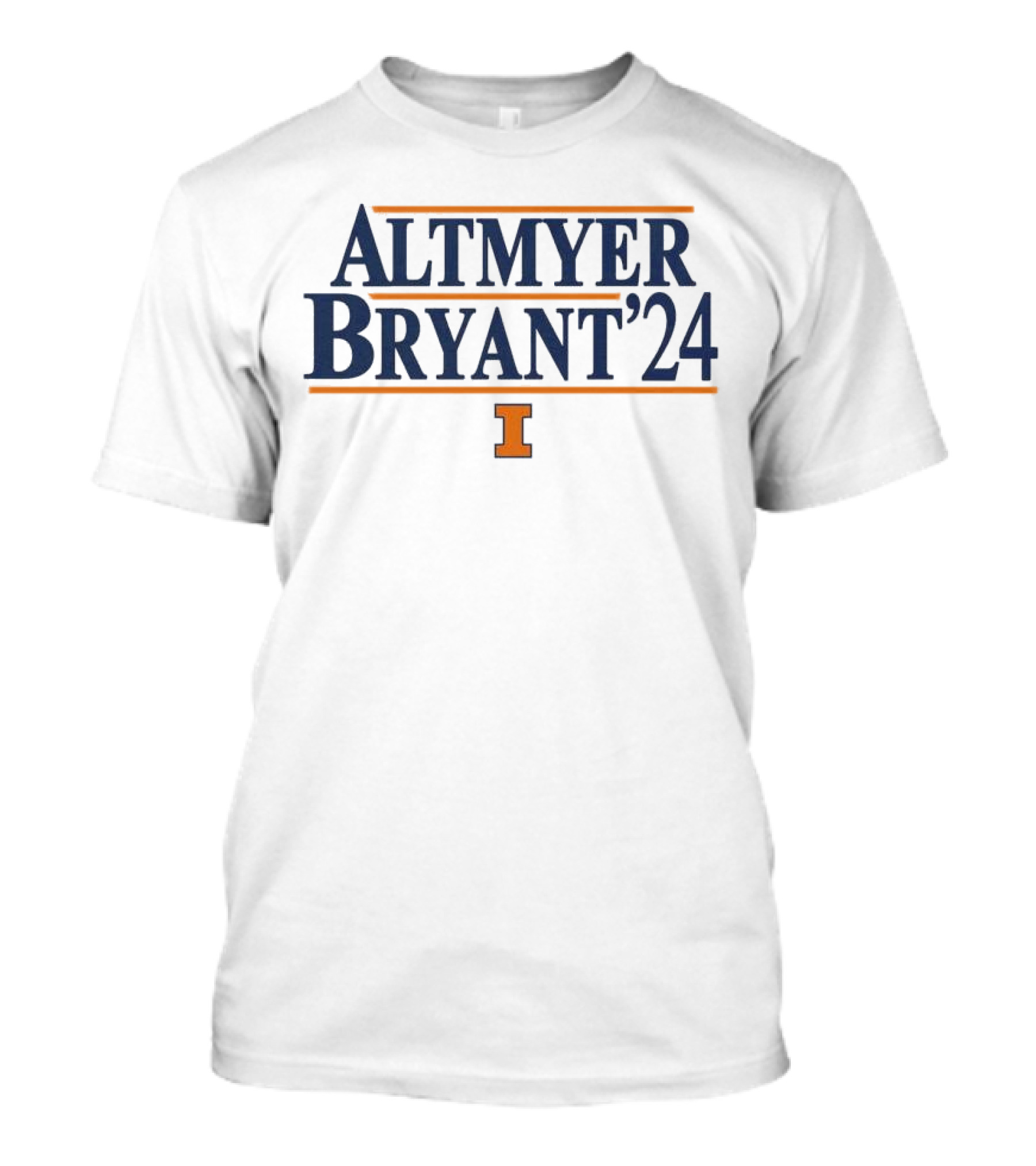 Altmyer Bryant '24 Illinois I Logo Fighting Illini T-Shirt