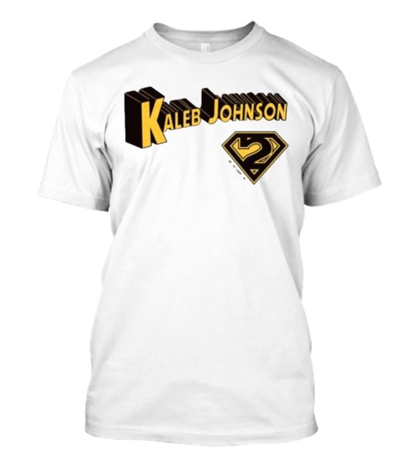 Kaleb Johnson Superman Style Logo Retro T-Shirt