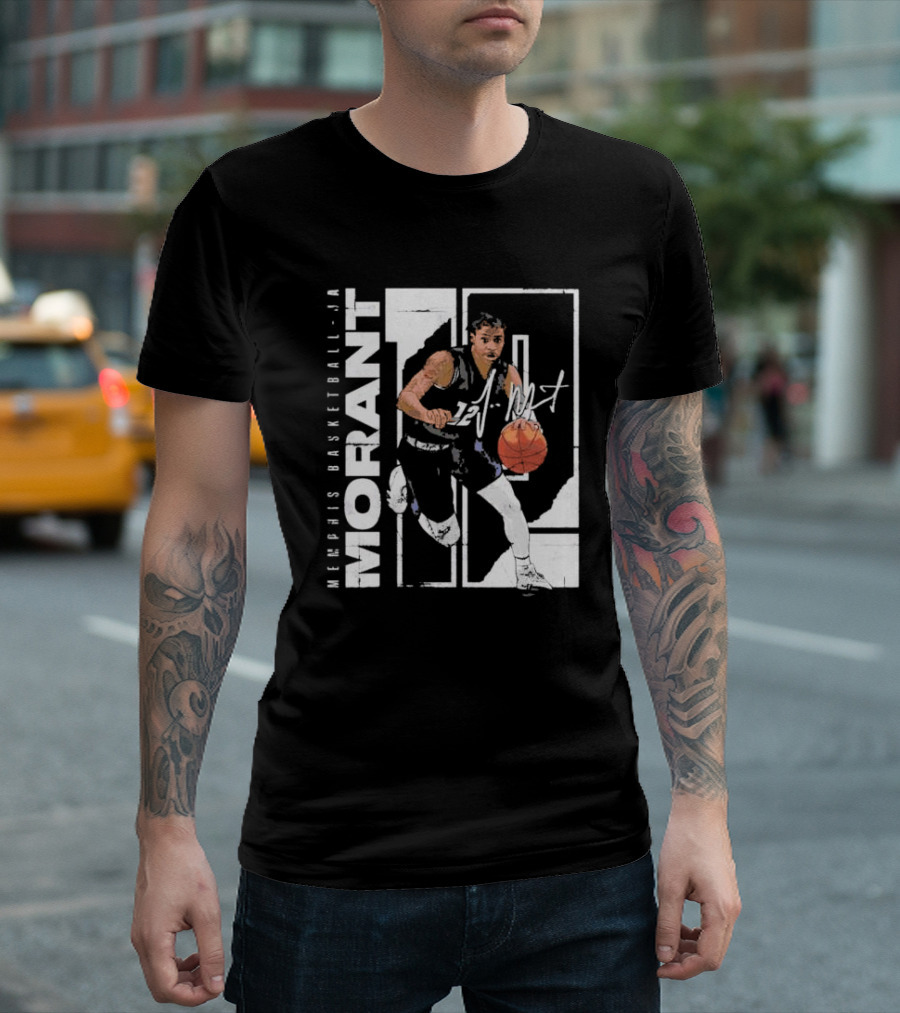 Memphis Basketball Ja Morant Signature Morant T-Shirt