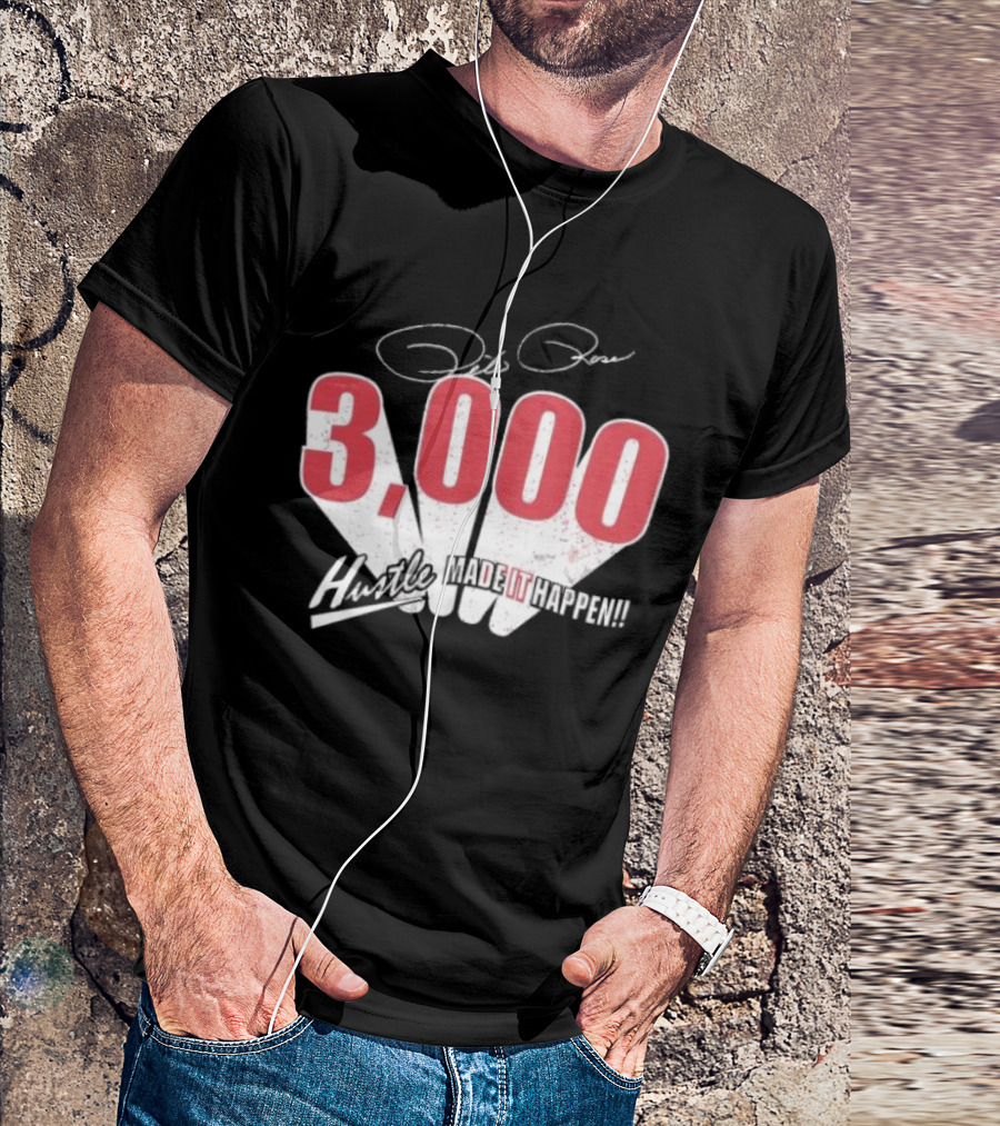 Pete Rose Hustle 3000 Made It Happen T-Shirt