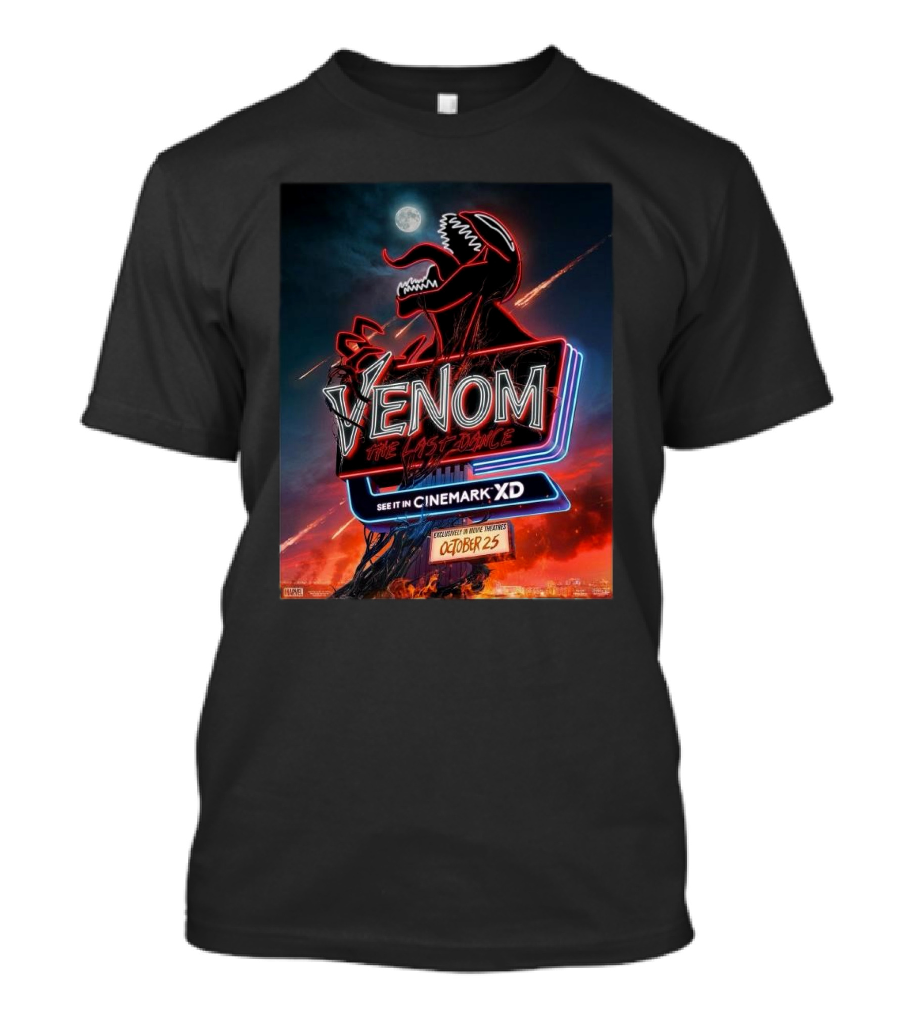 Venom The Last Dance Cinemark XD Exclusive Release October 25 T-Shirt