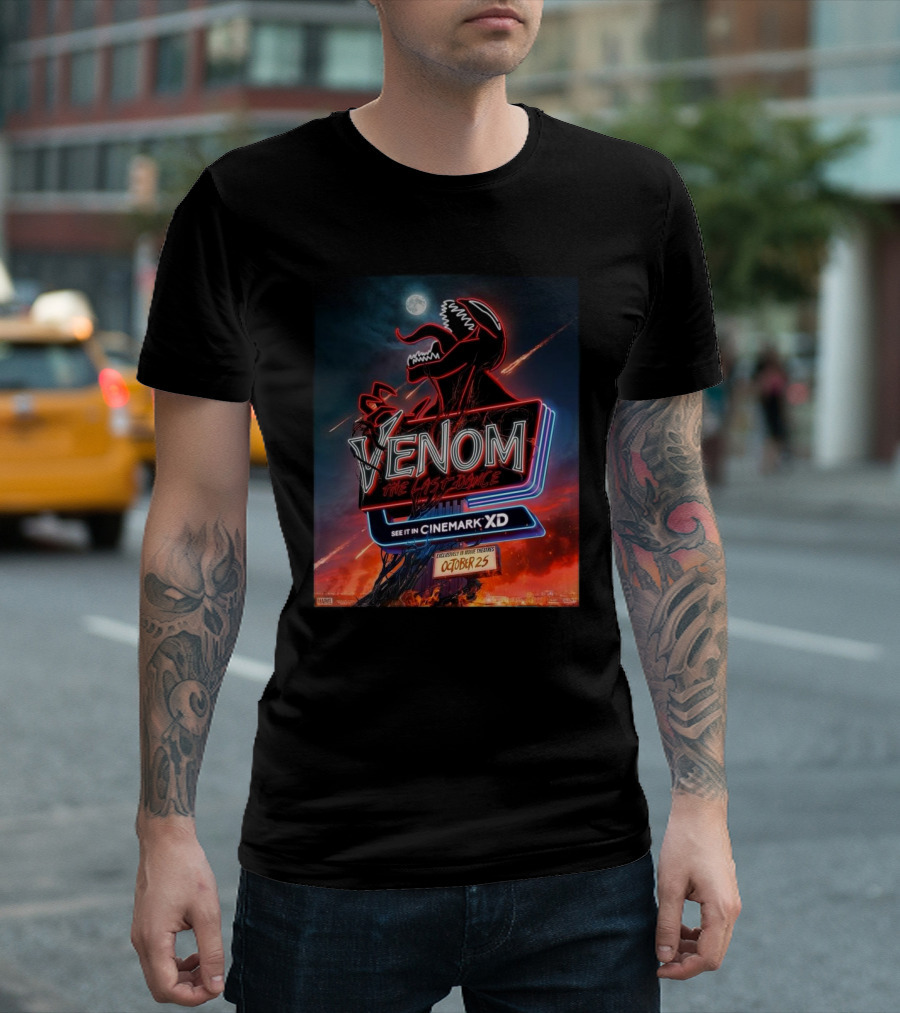 Venom The Last Dance Cinemark XD Exclusive Release October 25 T-Shirt