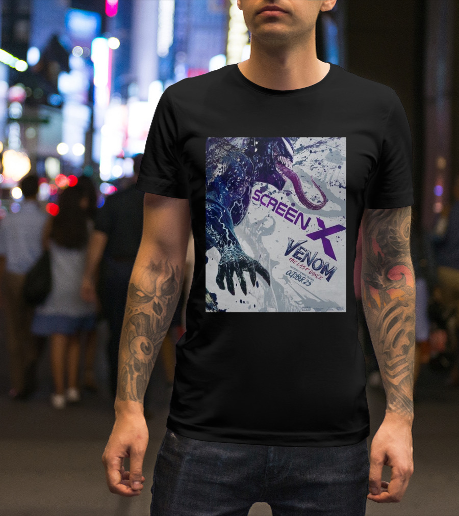 Screen X Venom The Last Dance October 25 T-Shirt